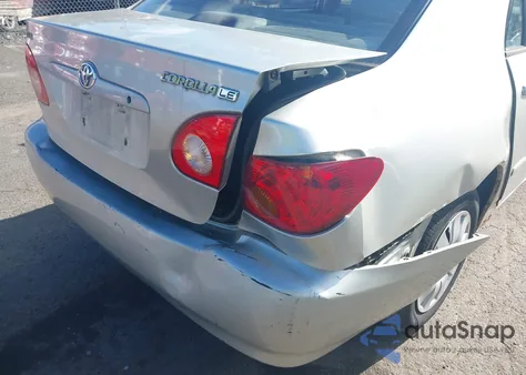 2004 Toyota Corolla Le из США, поврежденный, VIN JTDBR32E042022096